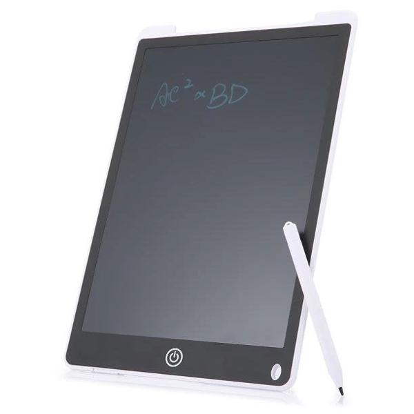 T12 Beyaz Writing Tablet Lcd 12 Inç Dijital Kalemli Çizim Yazı Tahtası - Image 1