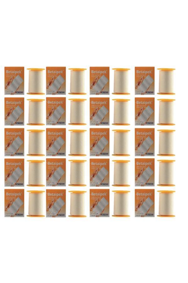 Betasan Betaipek Flaster Tıbbi İpek Sabitleme Bandı 5 M X 5 Cm (20 Kutu) - Image 1
