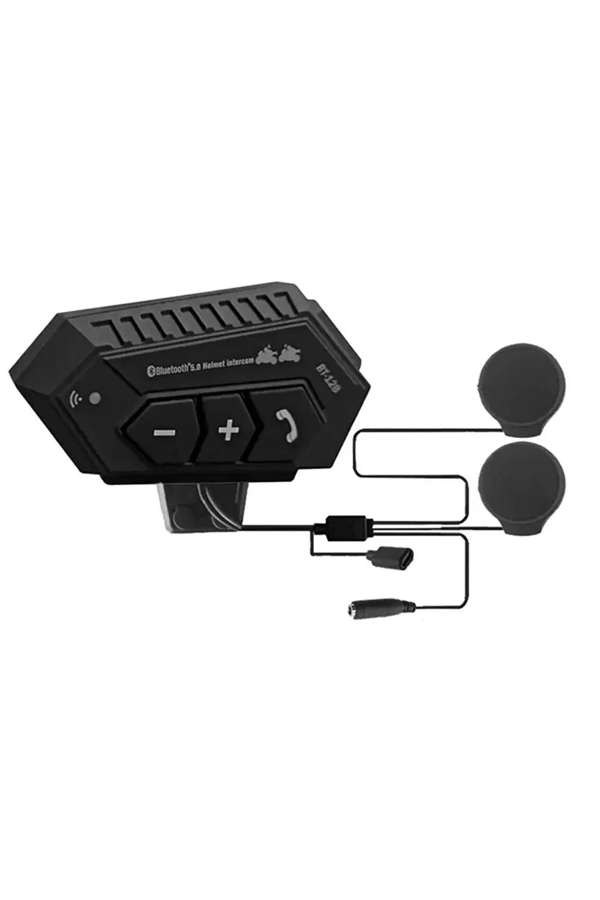 Bt-12b 2 Binici Eşleşme Özellıklı Motosiklet Bluetooth Intercom - Image 1