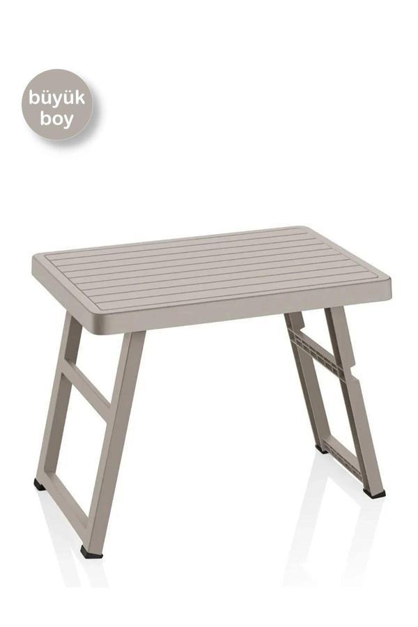 Tilbe Home Portatif Büyük Boy Katlanabilir Kamp Piknik Masası Katlanır Bahçe Balkon Kamp Karavan Masası - Image 1