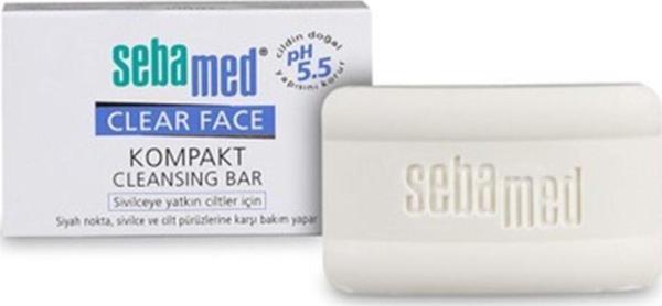 Sebamed Clear Face Sivikce Ve Akne Karşıtı Kompakt 100 Gr Sabun - Image 1