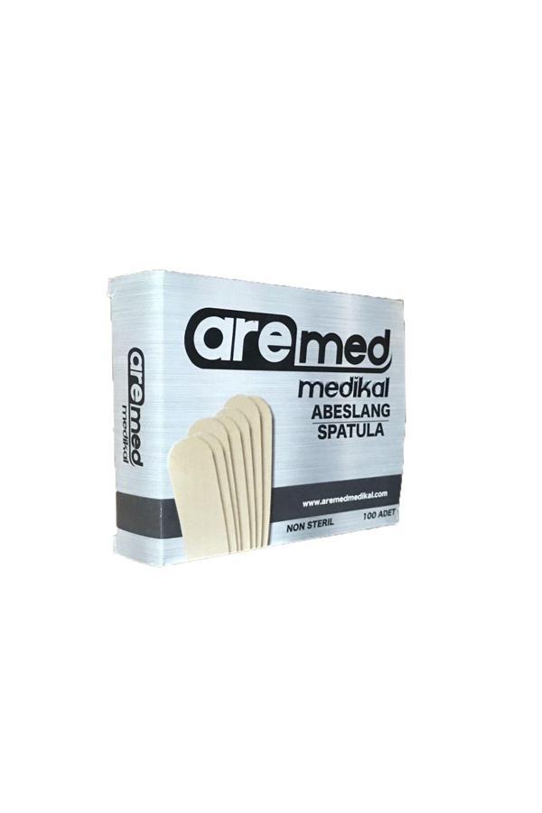 Aremed Abeslang Tahta Dil Basacağı 100 Adet - Image 1