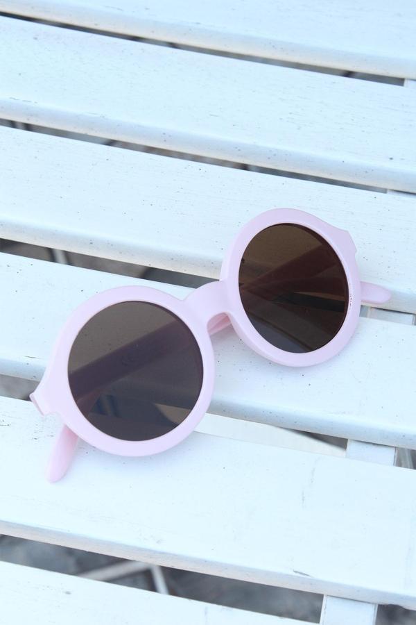 Pembe Renk Yuvarlak İskandinav Çocuk Gözlüğü - Image 1