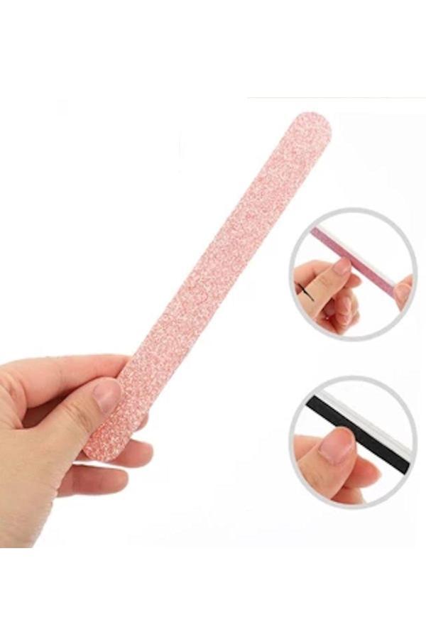Caş Dekorasyon Pembe Renk Simli Kağıt Törpü - Image 1