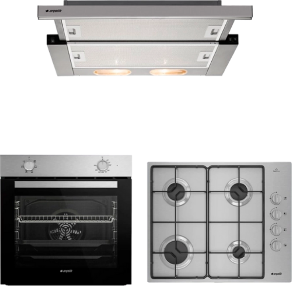 Arçelik Ekonomik Inox Ankastre Set - Image 1