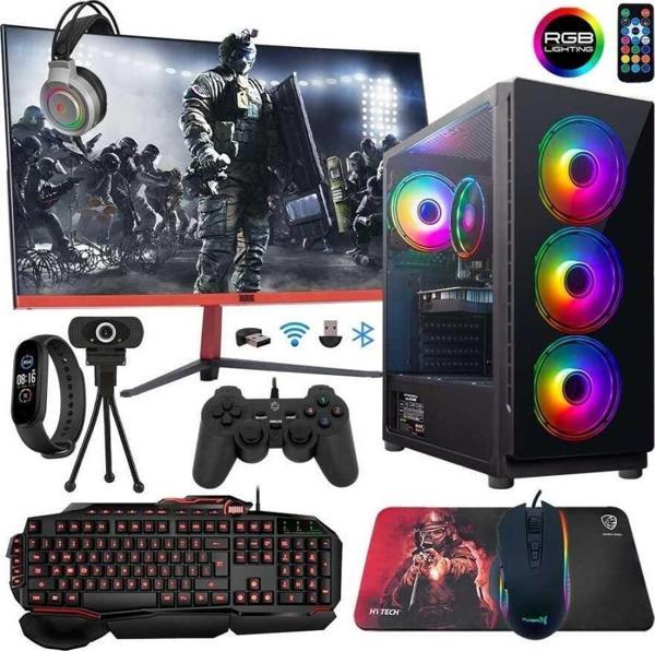Turbox Tx1187 i5 4440 16GB Ram 256GB SSD 1TB HDD 4GB GTX1050Ti 23.6 inç 165Hz Curved Bilgisayarı - Image 1