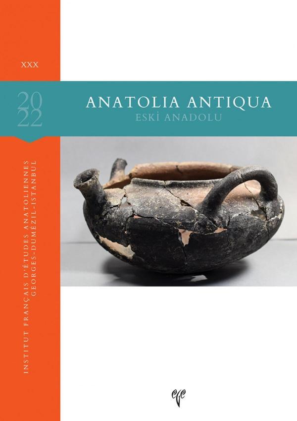 Anatolia Antiqua XXX - Ege Basım - Image 1