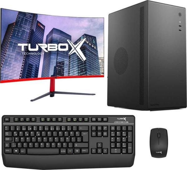 Turbox Tx3804 i5 4440 16GB Ram 512GB M.2 NVMe SSD 27 inç Curved Masaüstü Ev Ofis Okul Bilgisayarı - Image 1