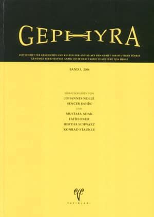 Gephyra - Band 3, 2006 - Ege Basım - Image 1