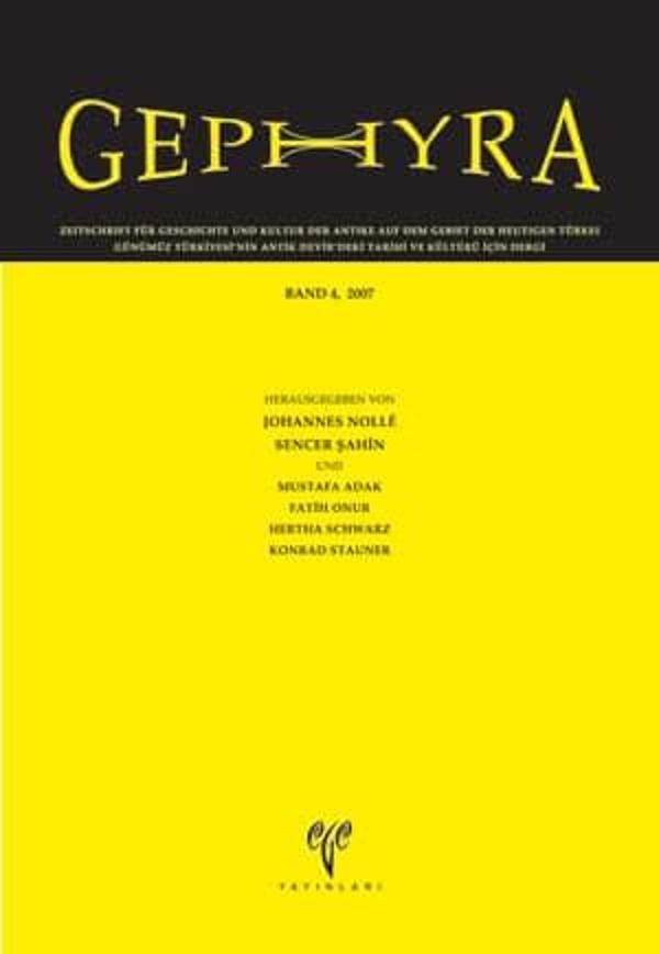 Gephyra - Band 4, 2007 - Ege Basım - Image 1