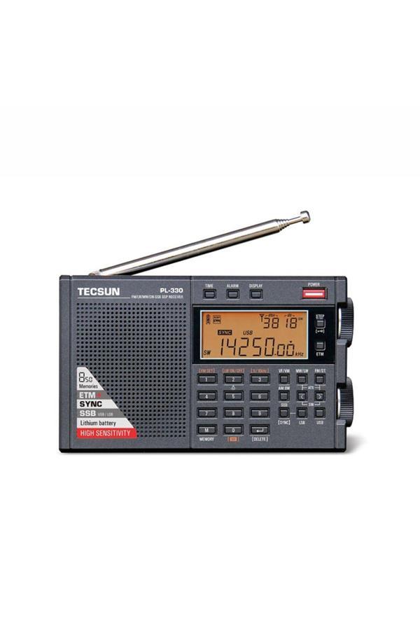 Tecsun Pl-330 Fm/Mw/Sw/Ssssb Dsp Tam Bant Radyo Çok Fonksiyonlu Taşınabilir Radyo - Image 1