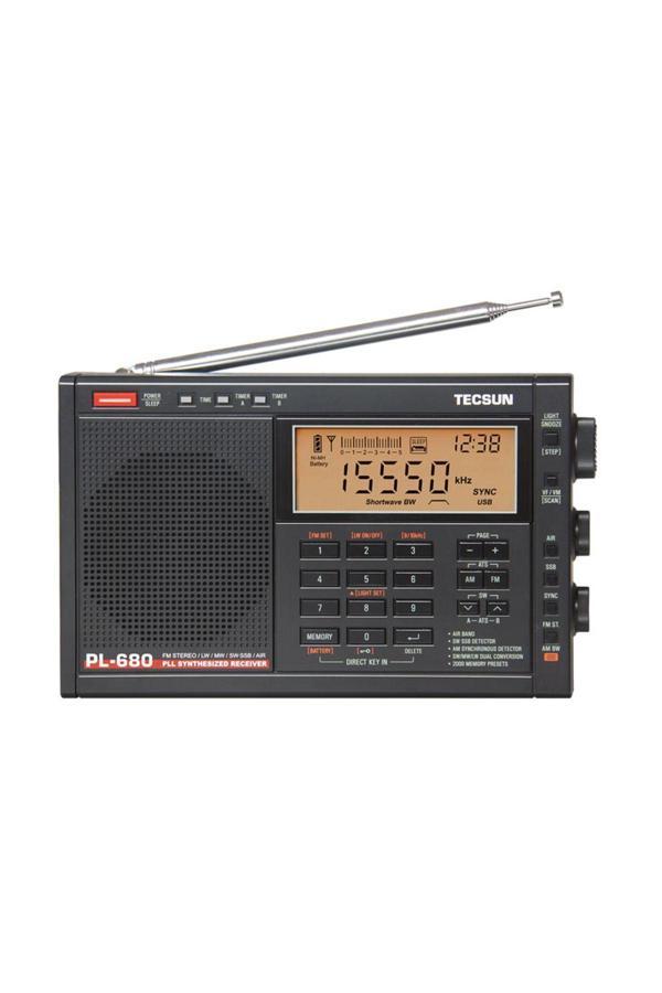 Tecsun Pl-680 Radyo Fm Dijital Ayarlama Tam Bant Fm/Mw/Sbb/Pll Sentezli Stereo Radyo - Image 1