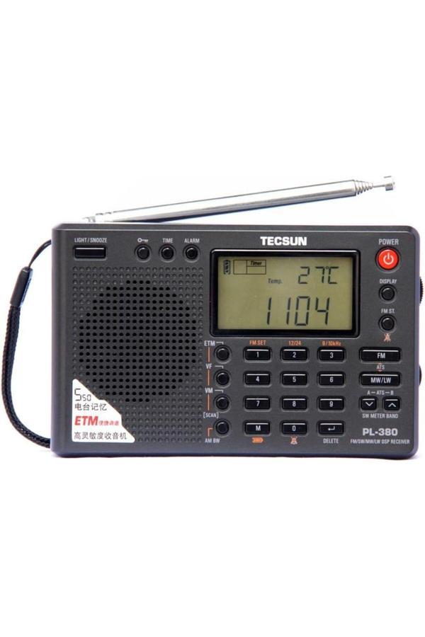 Tecsun Radio Pl-380 Dsp Fm Am Stereo World Band Receiver,Small Size Radio - Image 1