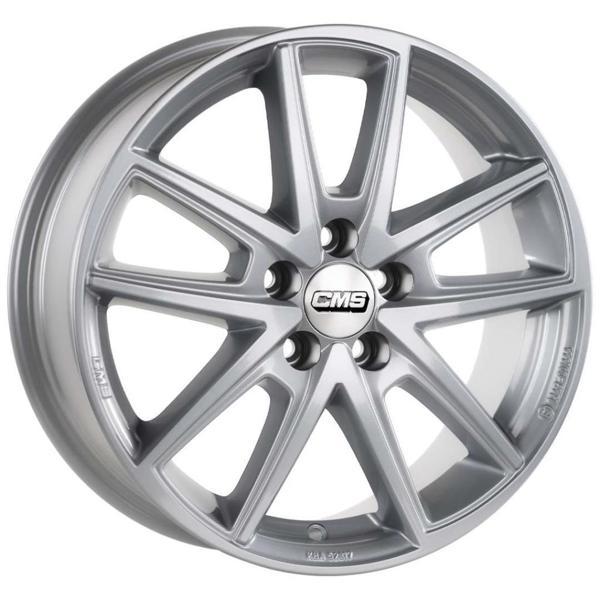CMS-1186-01 6.5x16" -5x100 ET47 57.1 Racing Silver Jant (4 Adet) - Image 1