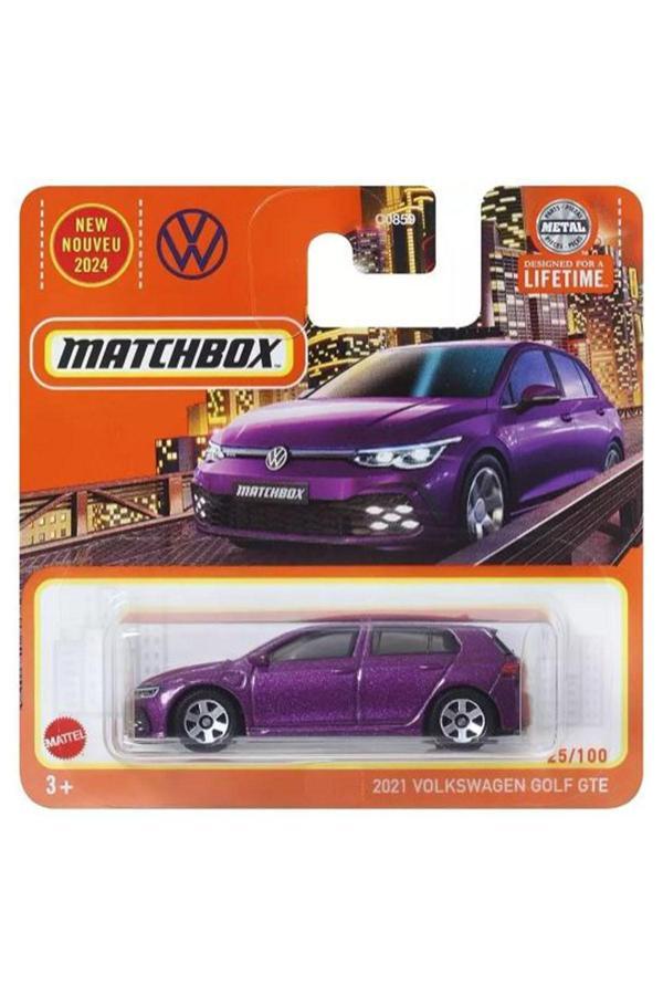 Matchbox - 2021 Volkswagen Golf GTE - Mor (1/64) - Image 1