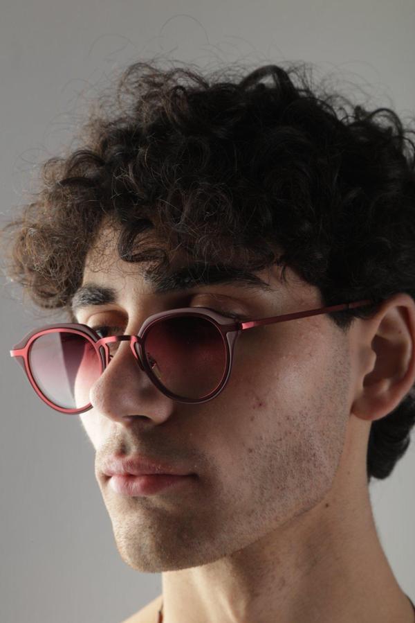 Bordo Tasarım Unisex Gözlük - Image 1