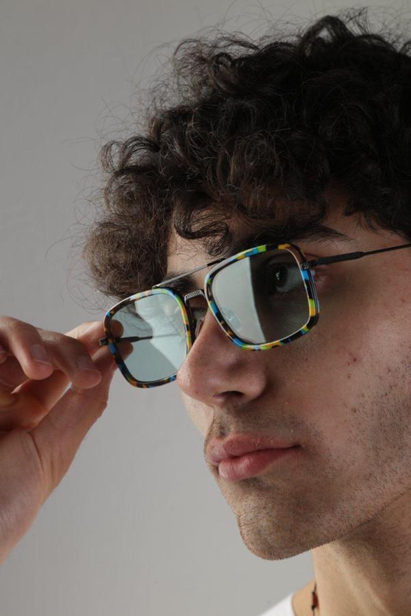 Kamuflaj Detaylı Unisex Gözlük - Image 1