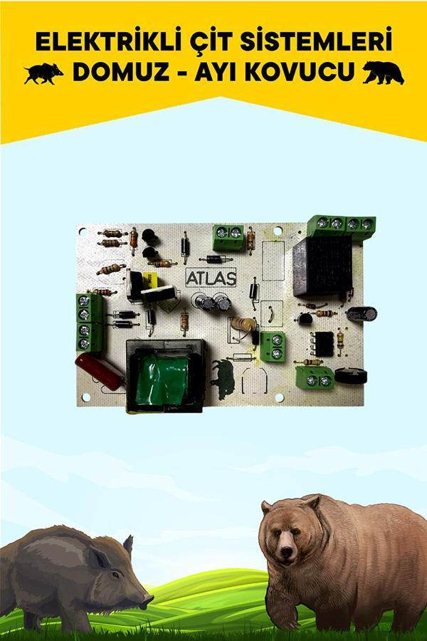 ELEKTRİKLİ ÇİT SENSÖRLÜ DEVRE KARTI - Image 1