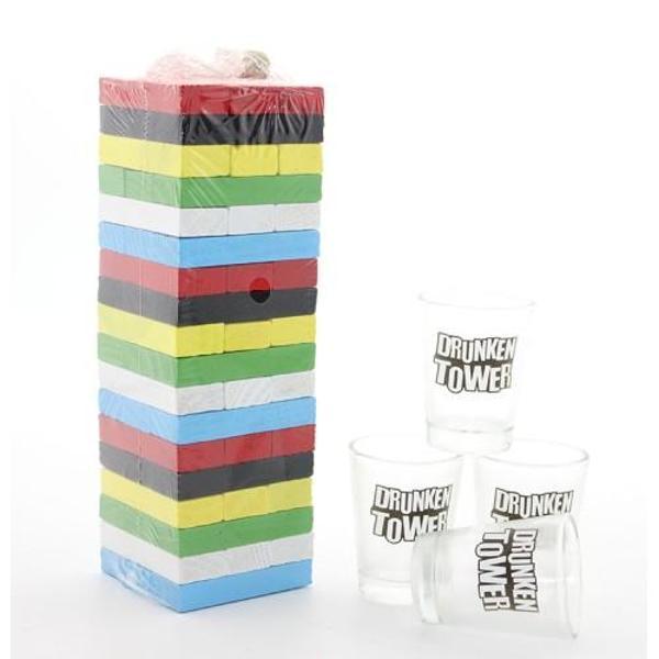 Büro Ev Ofis Etkinlik Partisi için Jenga Shot Bardak Oyunu - Image 1