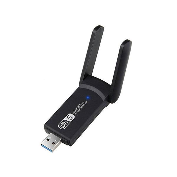 Bilgisayar Ağı için AC1300 Mbps Dual Band USB 3.0 Wifi Alıcı Adaptör - Image 1