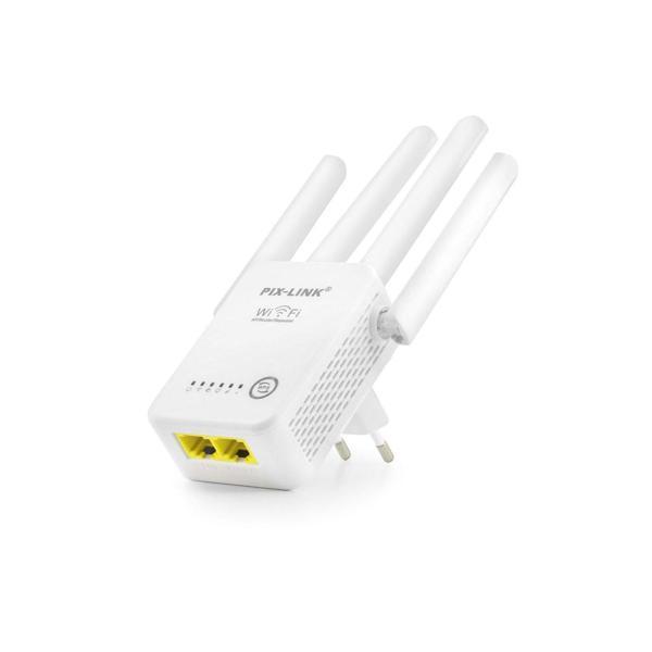 Büro Ev Ofis İnternet Network Bağlantısı için 300Mbps Beyaz Wifi Repeater Router Ap - Image 1