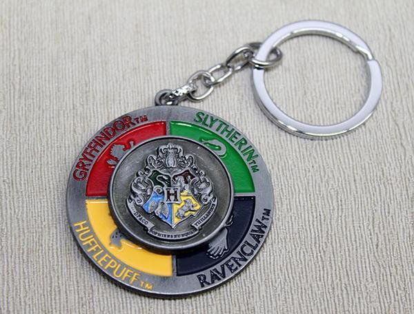 Büro Ev Ofis Hediyesi için Metal Dönen HPotter Anahtarlık - Image 1
