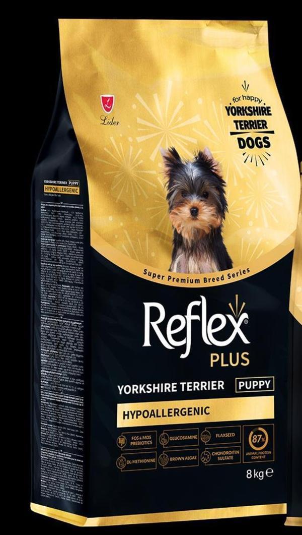 Reflex Plus Yorkshire Terrier Yavru Köpek Maması 8 Kg - Image 1