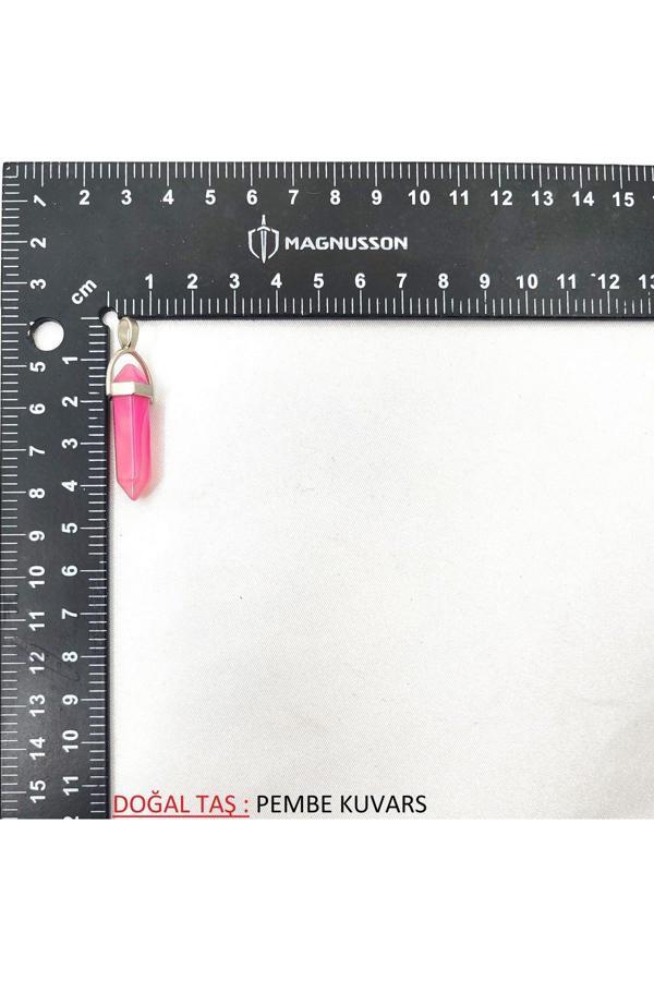 PİRAMİT DOĞAL TAŞ KOLYE UCU - Image 1