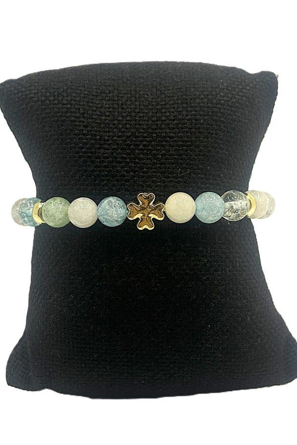 KADIN ESNEK MİSİNALI DOĞAL TAŞ BİLEKLİK - Image 1