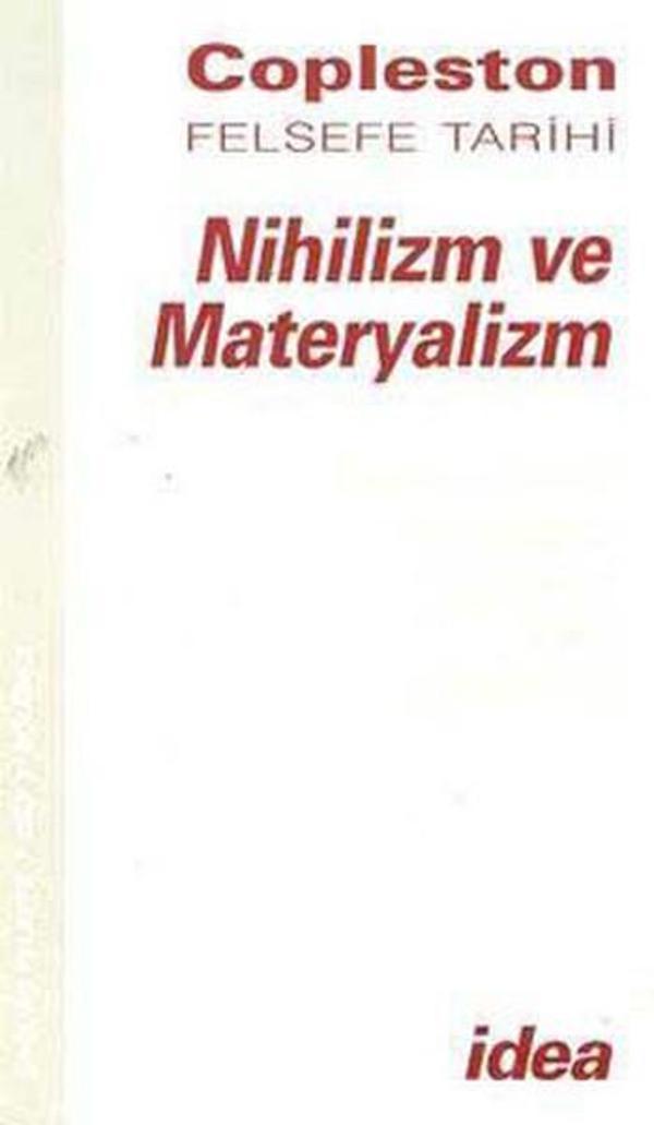 Nihilizm Ve Materyalizm - İdea Yayınevi - Image 1