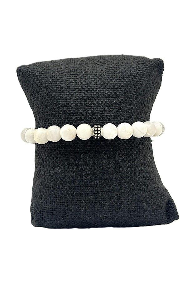 UNİSEX ESNEK MİSİNALI DOĞAL TAŞ BİLEKLİK - Image 1