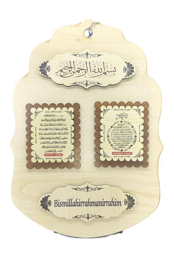 AHŞAP DUVAR SÜSÜ - Image 1