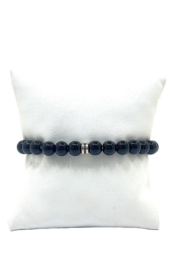 UNİSEX ESNEK MİSİNALI DOĞAL TAŞ BİLEKLİK - Image 1