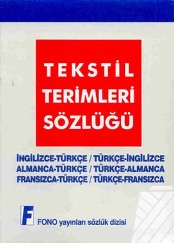 Tekstil Terimleri Sözlüğü - Fono Yayınları - Image 1