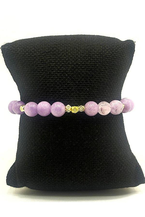 KADIN ESNEK MİSİNALI DOĞAL TAŞ BİLEKLİK - Image 1