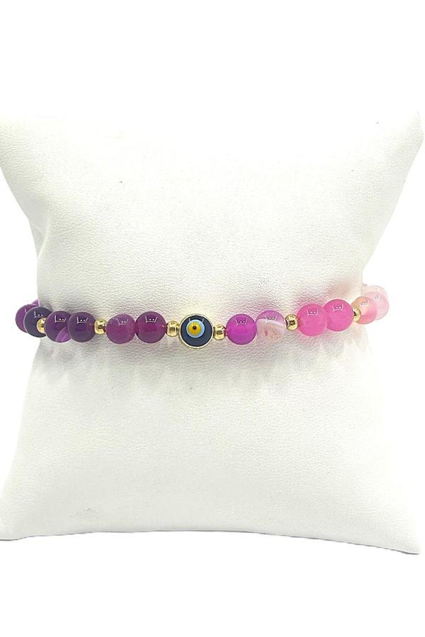 KADIN AYARLANABİLİR DOĞAL TAŞ BİLEKLİK - Image 1