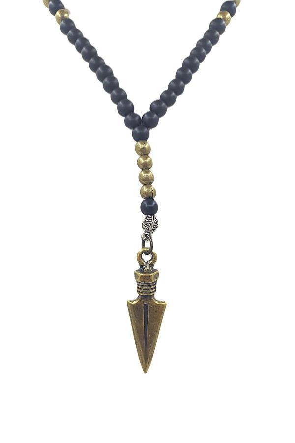 ERKEK DOĞAL AHŞAP KOLYE - Image 1