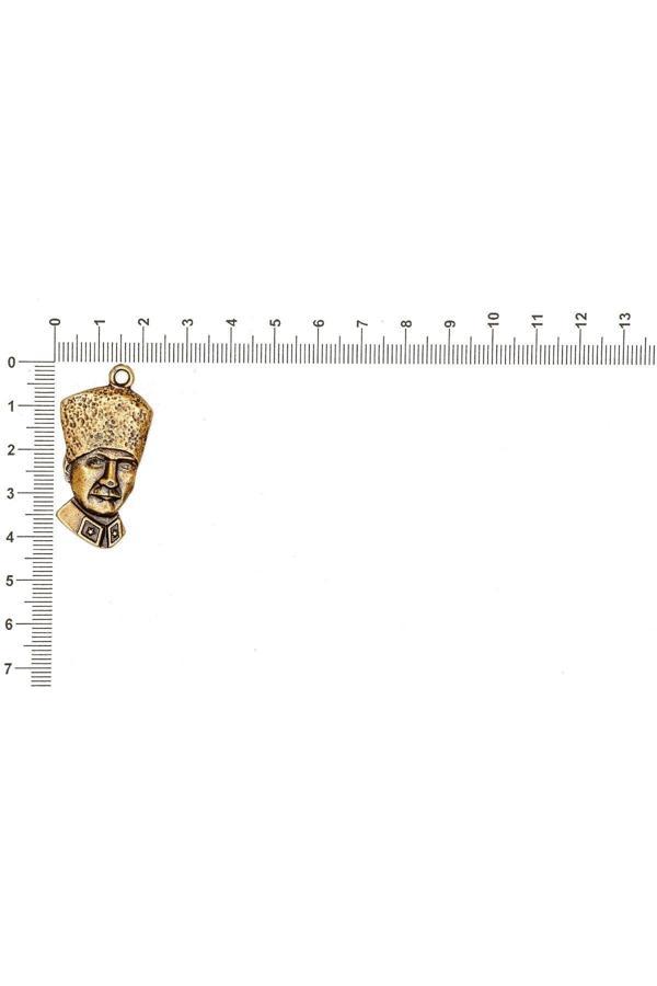 ATATÜRK İLE İLGİLİ METAL AKSESUARLAR VE KOLYE UÇLARI - Image 1