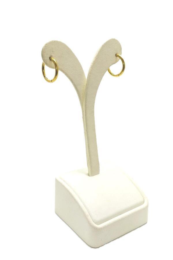 KADIN HALKA ÇELİK KÜPE - Image 1