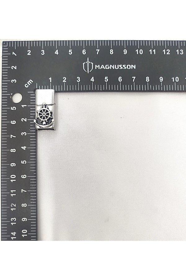 6x12 MM DERİ BİLEKLİK KİLİTİ SEMBOLLÜ MIKNATISLI KİLİT - Image 1