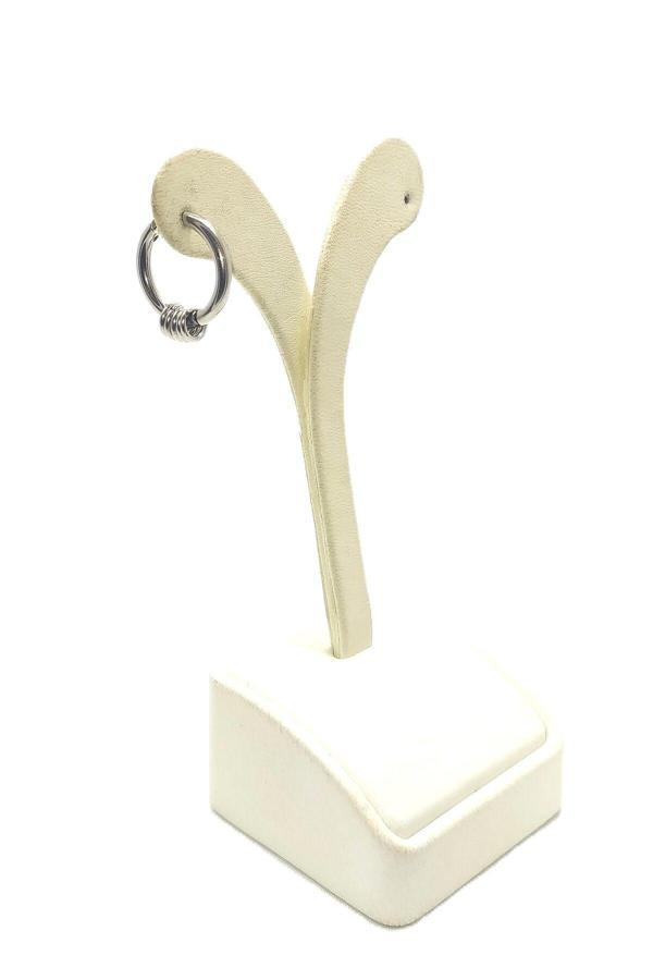 KADIN HALKA ÇELİK KÜPE - Image 1