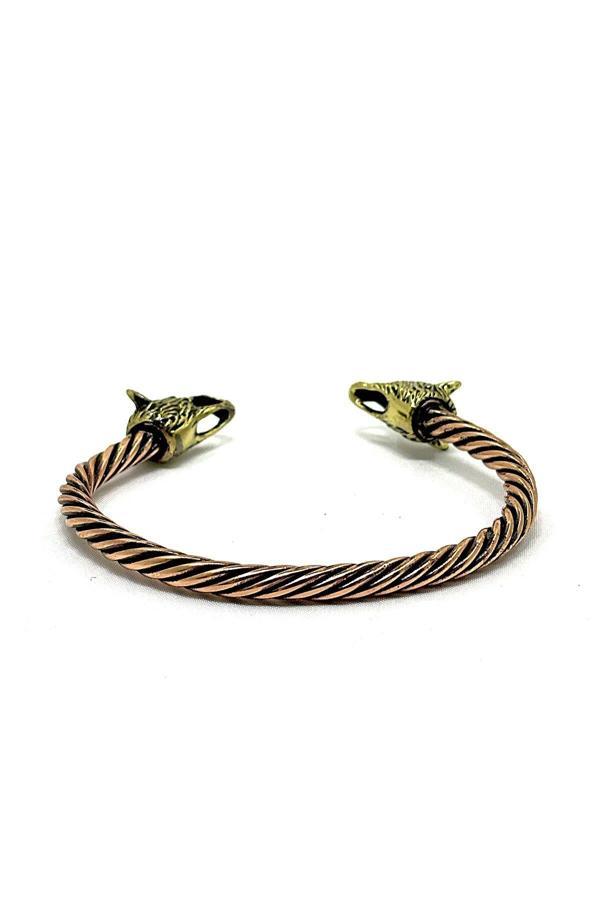 UNİSEX AYARLANABİLİR SAF BAKIR BİLEKLİK - Image 1