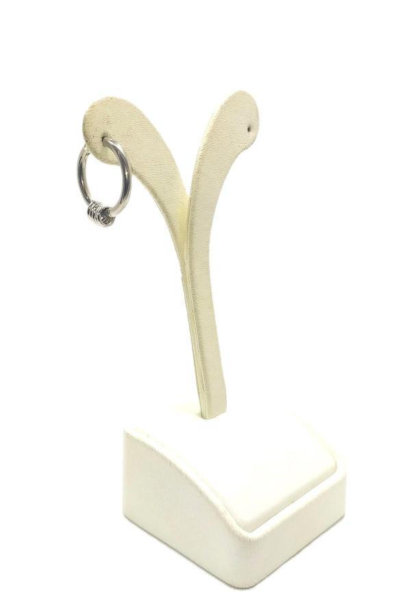 KADIN HALKA ÇELİK KÜPE - Image 1
