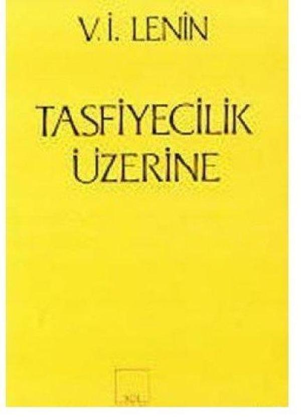 Tasfiyecilik Üzerine - Sol Yayınları - Image 1