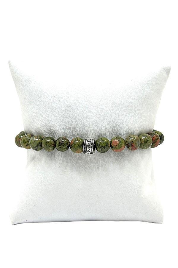 UNİSEX ESNEK MİSİNALI DOĞAL TAŞ BİLEKLİK - Image 1