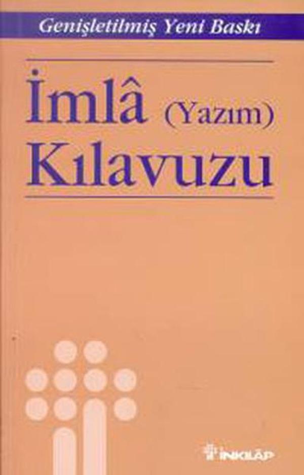 İmla (Yazım) Kılavuzu - İnkılap Kitabevi Yayınevi - Image 1