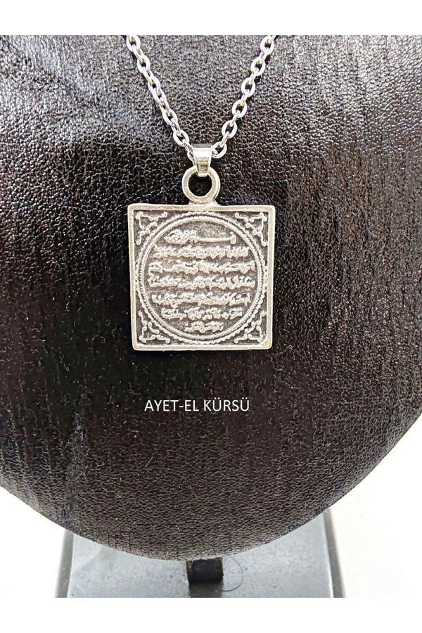 DUA VEYA MÜHÜR TEMALI UNİSEX KOLYE - Image 1