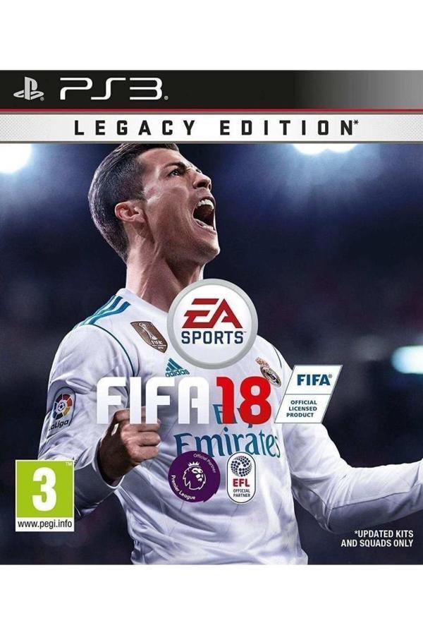 Fifa18 Fifa 18 Fifa2018 Ps3 Oyunu Orijinal Playstation 3 Oyunu - Image 1