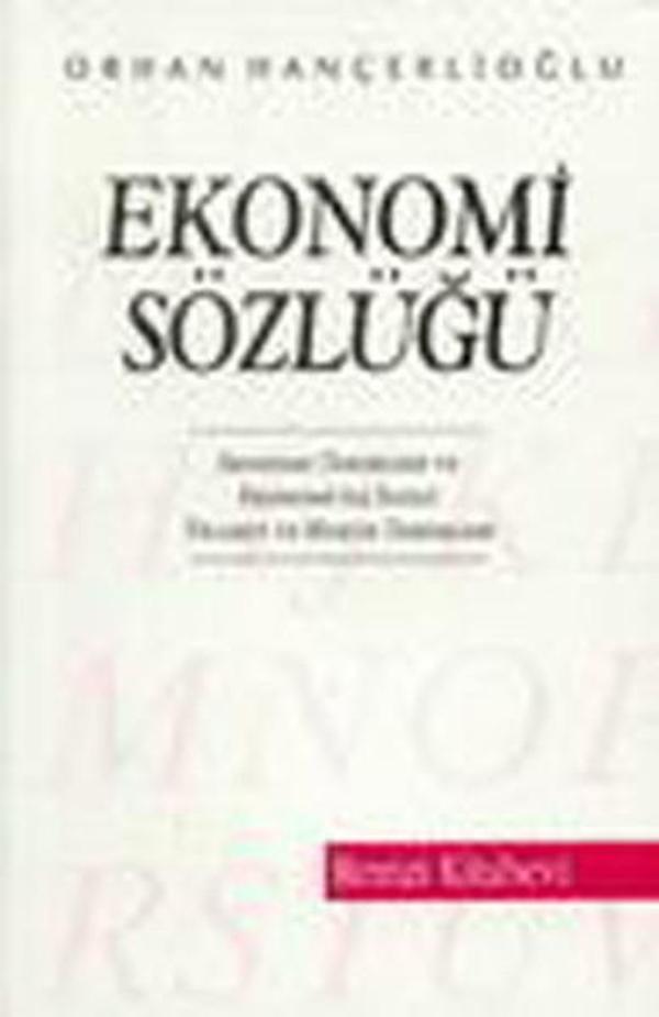 Ekonomi Sözlüğü - Remzi Kitabevi - Image 1