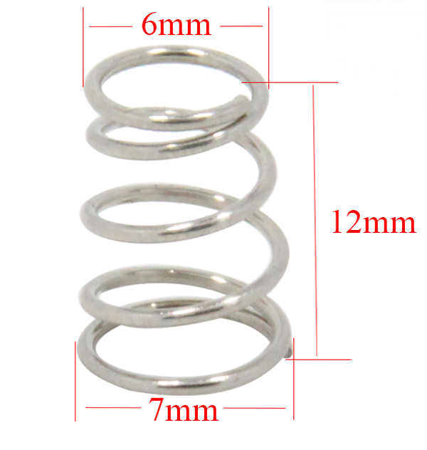 3D Yazıcı Isıtmalı Yatak Platformu Destek Yayı Çap 6-7Mm X 1 Adet  (rf127) - Image 1